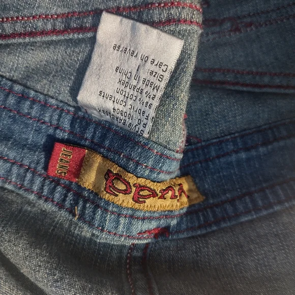 Denim Mudd Juniors Overall Skirt Size 1 - Picture 14 of 14